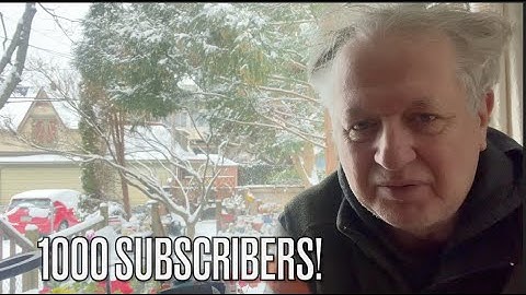 1,000 subscribers! Ask me some questions