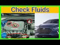 How to Check and Fill Fluids [COMPLETE GUIDE] - Hyundai Elantra (2017-2018)