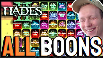 Hades 2 All Boons Tier List | Haelian
