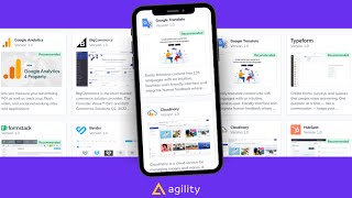 The New Agility Apps