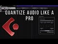 Cubase quick tip  how to quantize audio