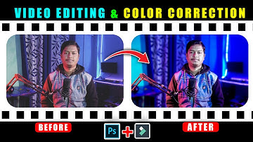 Filmora Video Editing & Color Correction using Photoshop CC Tutorial