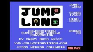 Jump Land (c) Nippon Columbia 1985 (Colecovision SGM Conversion)