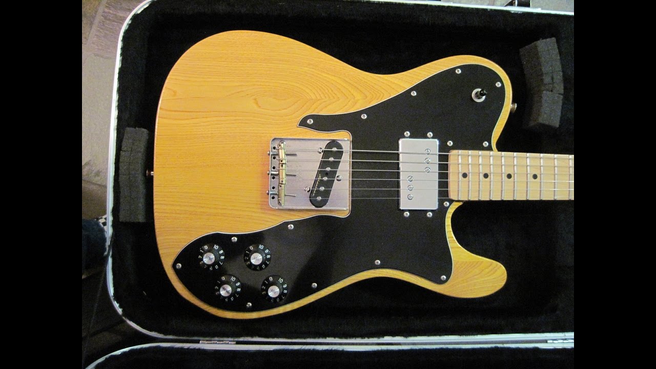 1983 JV Fender Custom Telecaster W/Deluxe Neck Modded Axe By Scott