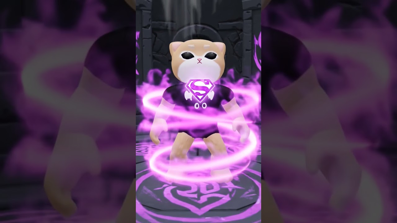 meow cat 🐱 Got super power