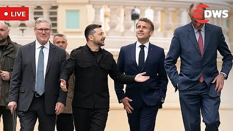 LIVE: Zelensky Meets French, British & German Leaders in London | Ukraine Crisis Talks | AC1E
