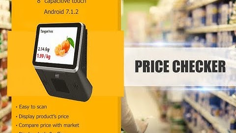 price checker for supermarket