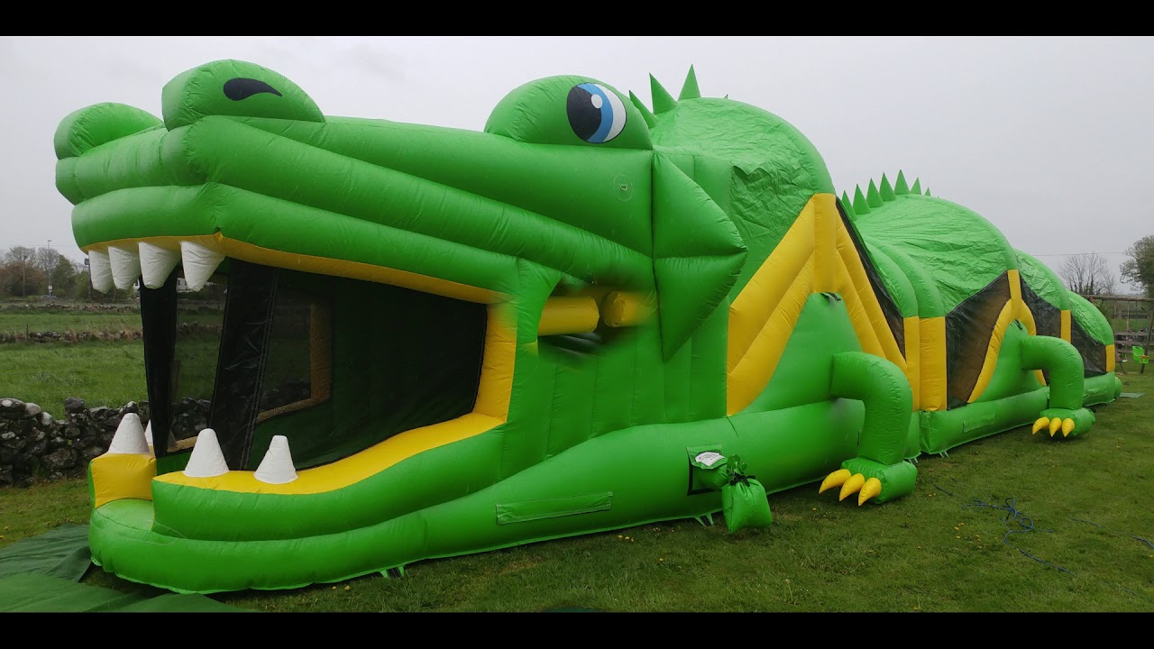 Crocodile Dundee Obstacle Course - Galway Bouncy Castles
