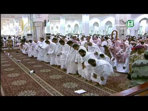 أذان وصلاتي الظهر والعصر من مسجد نمرة الأحد 9 ذو الحجة 1437 الشيخ عبدالرحمن السديس 