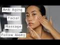 Anti Aging Facial Massage Follow Along Tutorial Without Gua Sha Tool 