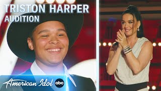 Powerful Performance: 15YearOld Triston Harper Sings Jason Isbell's 'Cover Me Up' on American Idol