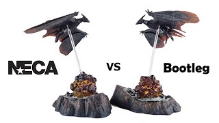 RODAN Neca VS Bootleg Godzilla King of Monsters сравнение фигурок