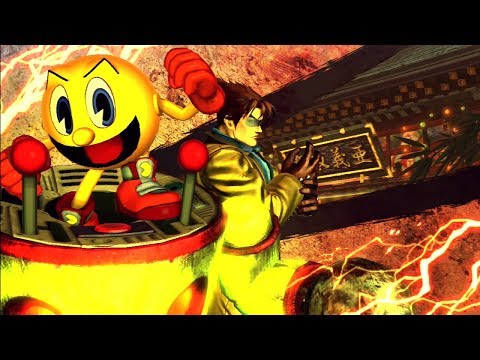 Street Fighter X Tekken Playthrough Pac Man And Jin Team Namco Stars 