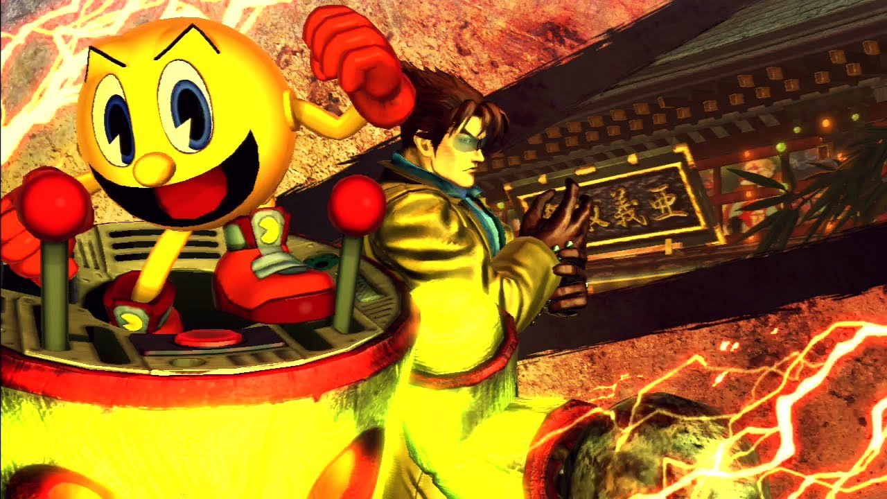 Street Fighter X Tekken Playthrough  Pac-Man and Jin (Team Namco Stars!)
