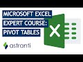 Microsoft Excel Expert Course Sample - Pivot Tables