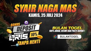 SYAIR NAGA MAS SYDNEY POOLS HARI INI | SYAIR SDY | SYAIR SYDNEY 25 JULI 2024
