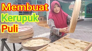 Cara Membuat Kerupuk Puli