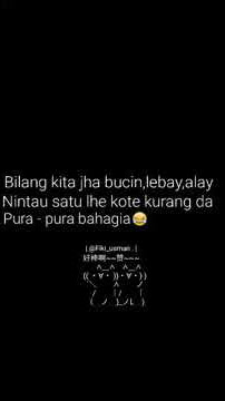 STORY WA!!Pura - pura bahagia