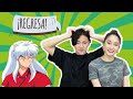 JAPONÉS y LATINA reaccionan a opening de InuYasha en catalán, latino y japonés | Click a Japón