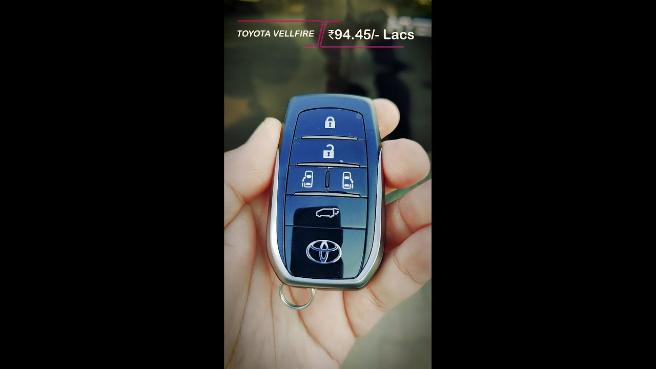 Explore the KEYS OF TOYOTA Vellfire Fortuner Hilux Innova