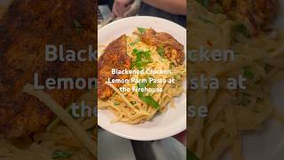 Lemon Parm Pasta at the firehouse feeding a crew of 8 #blackstone #firehousecooking #firehouse #food