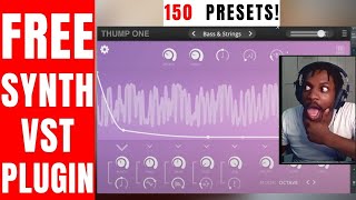 150 PRESETS! Thump One FREE SYNTH By ToyBox Audio VST Review & Demo