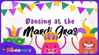 Video thumbnail of "Dancing at the Mardi Gras - The Kiboomers Preschool Songs & Nursery Rhymes for Circle Time"