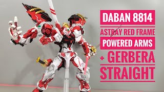 Daban 8814 Astray Red Frame Powerd Arms + Gerbera Straight | Quick and  Comparison Review