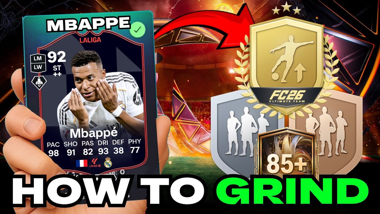 ЛУЧШИЕ СПОСОБЫ ЗАВЕРШИТЬ 92 MBAPPE POTM SBC!