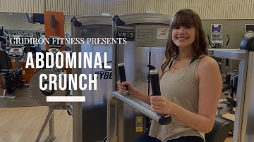 Cybex ABDOMINAL CRUNCH - Gridiron Fitness Tutorial