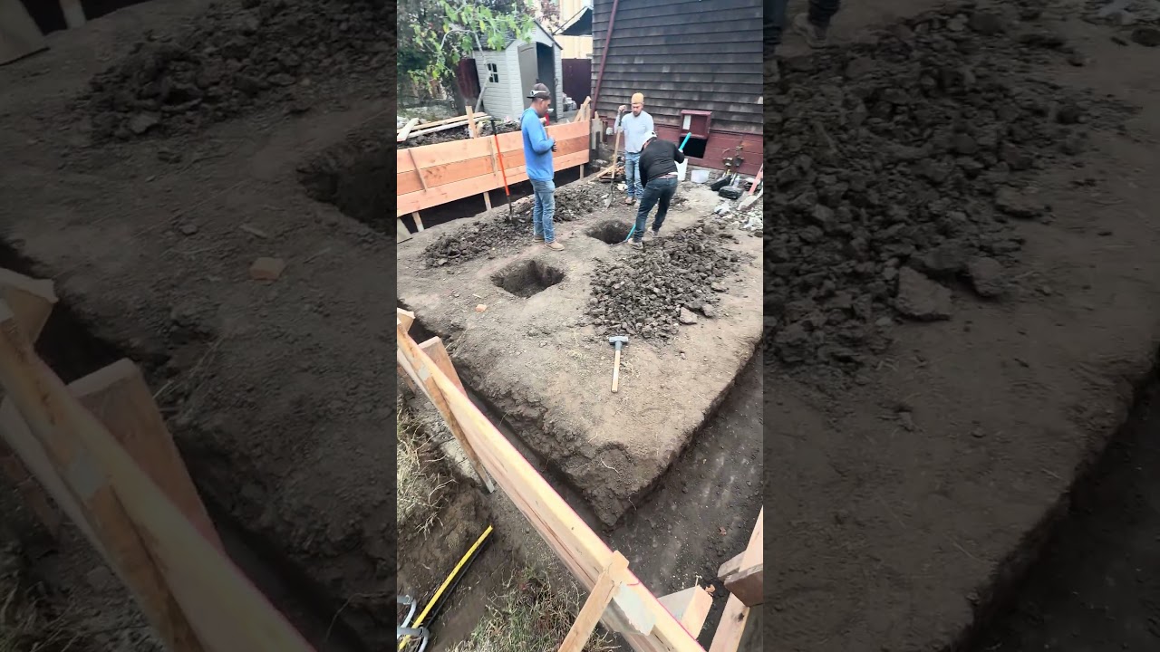 Digging Concrete Footings: Foundation Hole Preparation Walkthrough