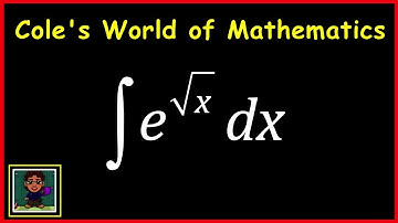 Integral of e^sqrt x ❖ Calculus ❖ Integration By Parts