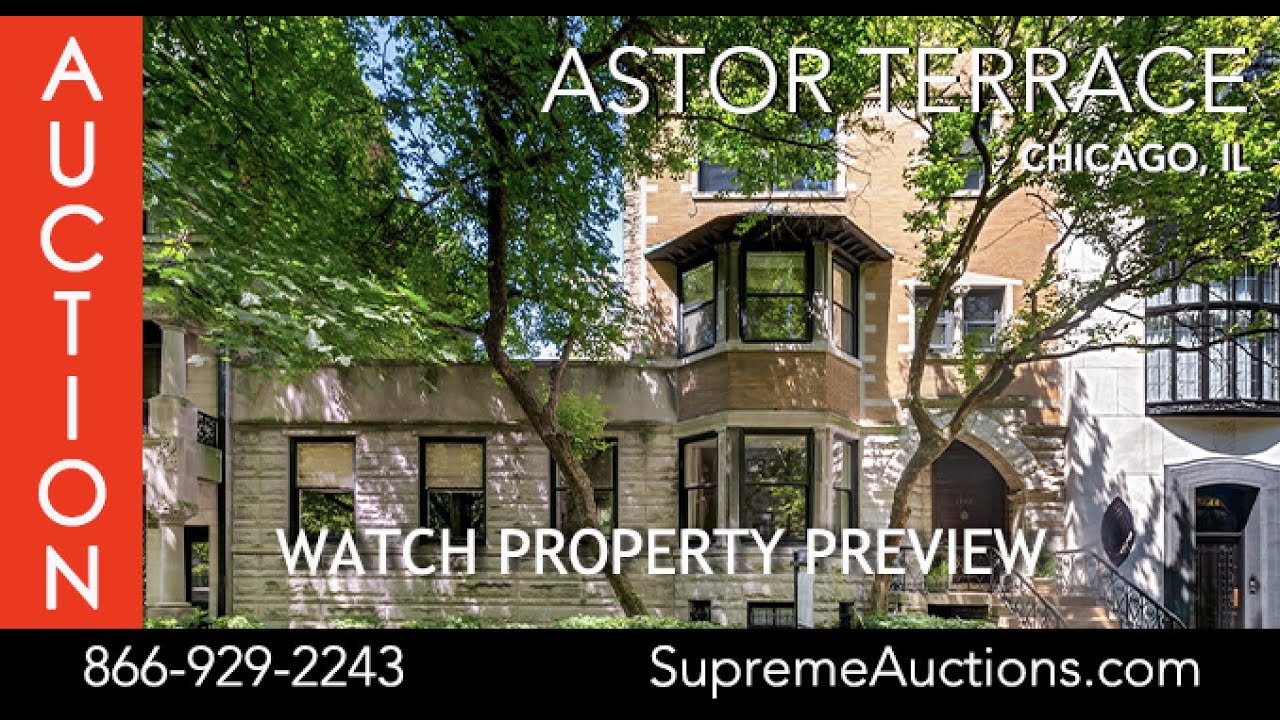 Chicago Gold Coast Home for Sale by No Reserve Auction August 20 YouTube
