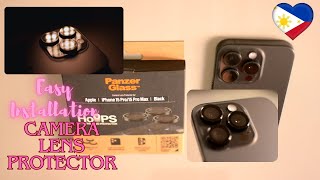 Hoops | PanzerGlass Camera Lens Protector | Easy Installation
