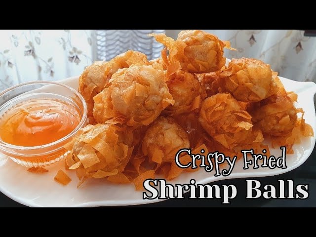 Crispy Fried Shrimp Balls | How to make Crispy Fried Shrimp Balls - YouTube