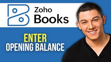How to Enter Opening Balance in Zoho Books