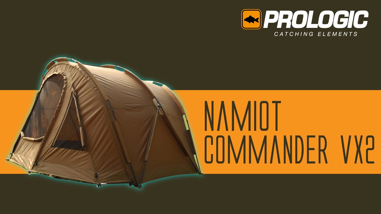 Prologic - Namiot karpiowy Commander VX2 - YouTube