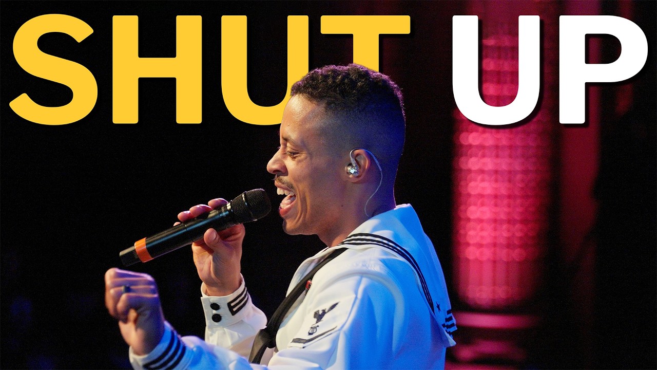 U.S. Pacific Fleet Band performs Shut Up and Dance