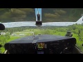 Real short field  landing cessna 182