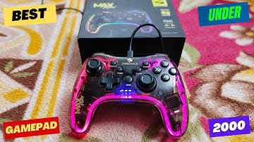 Zebronics Newly Launched MAX FURY RGB Wired Gamepad Review #controller #gamepad #joystick