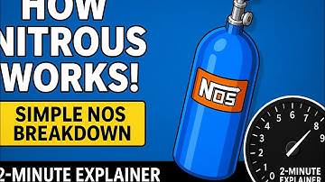 How Nitrous Oxide Works in Cars 💨 | Simple NOS Explanation for Beginners | Quick Clips Car Tech