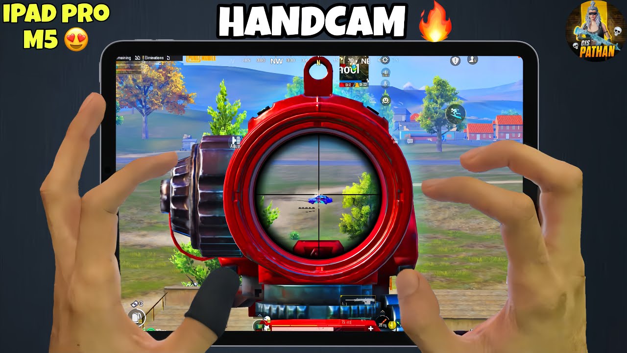iPad Pro m5 😍 PUBG HANDCAM Smooth + 120 FPS 🔥 pubg test / Gameplay/ Best sensitivity