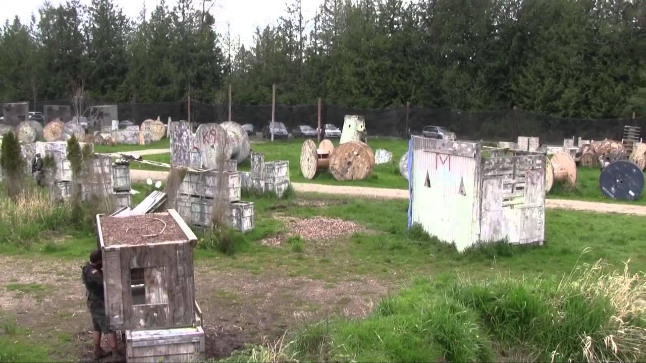 Snohomish County Airsoft at Paintball Station 4222012 YouTube