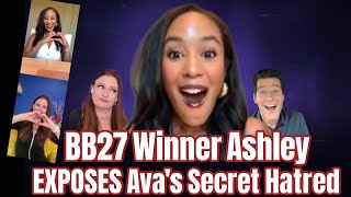 Celebrity BB27 Winner Ashley EXPOSES Ava's Secret Hatred + How Rachel's Elimination SAVED Her Game SHOCKING Profile