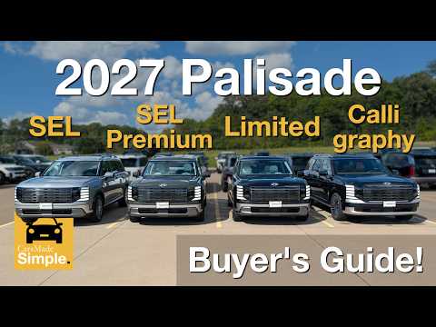 2027 Hyundai Palisade & Palisade Hybrid Trim Comparison | Ultimate Buyer's Guide!
