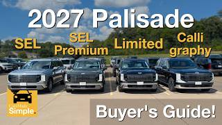 2027 Hyundai Palisade & Palisade Hybrid Trim Comparison | Ultimate Buyer's Guide!