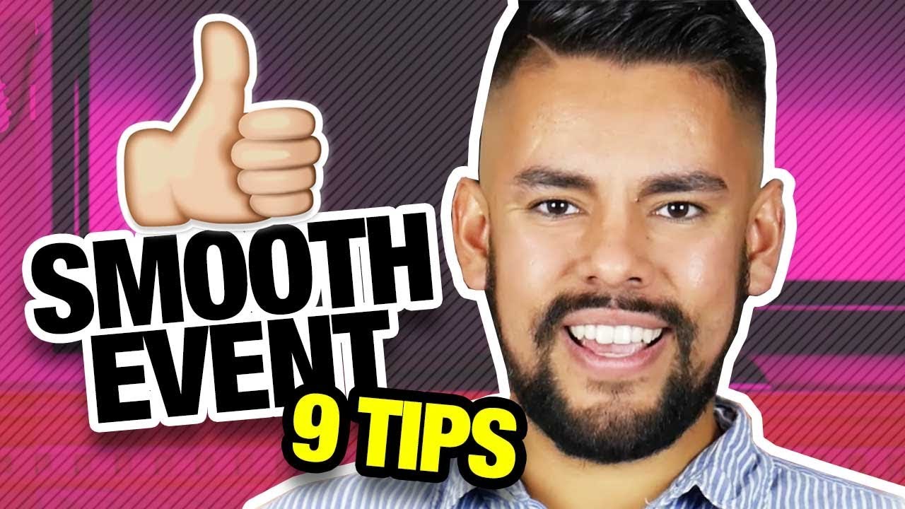 9 Tips for Running a Successful Event - YouTube