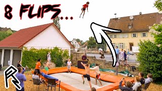 The World Record of Flips (8 flips)