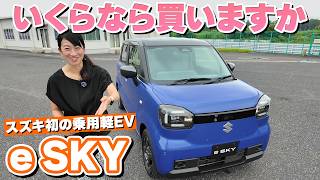 【航続距離300km超】吾輩はスズキeスカイである。価格はまだ決まっていない【藤トモCHECK】