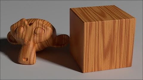 how to make realistic procedure wooden materials in blender step by step